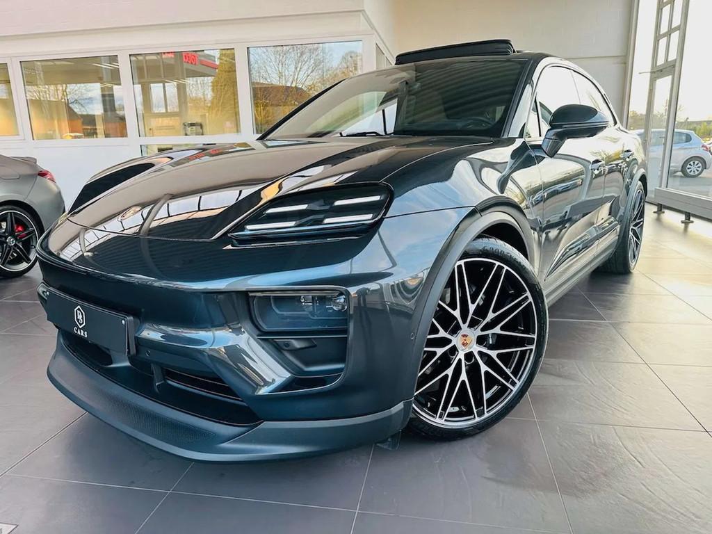 Porsche Macan e-Macan 4 100 kWh * GARANTIE + TOIT PANO + FUL, Cuir, Argent ou Gris, Achat, Beige