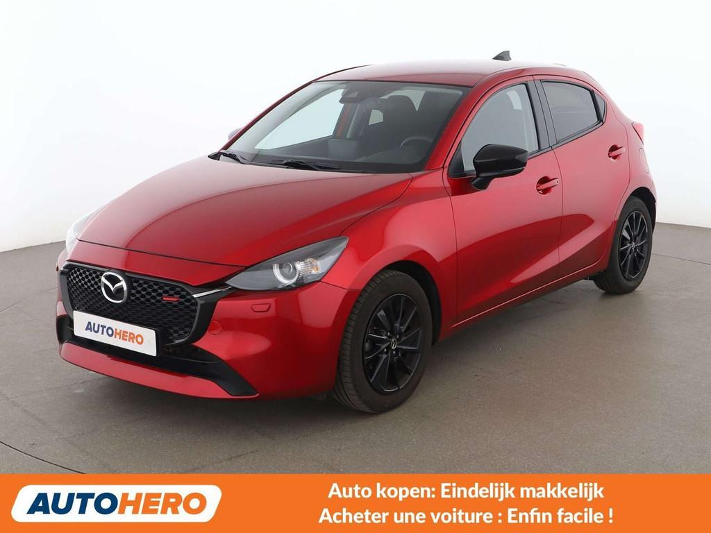 Mazda 2 1.5 Skyactiv-G Mild-Hybrid Homura (bj 2024), Auto's, Mazda, Stof, Gebruikt, 5 zetels, 1157 kg