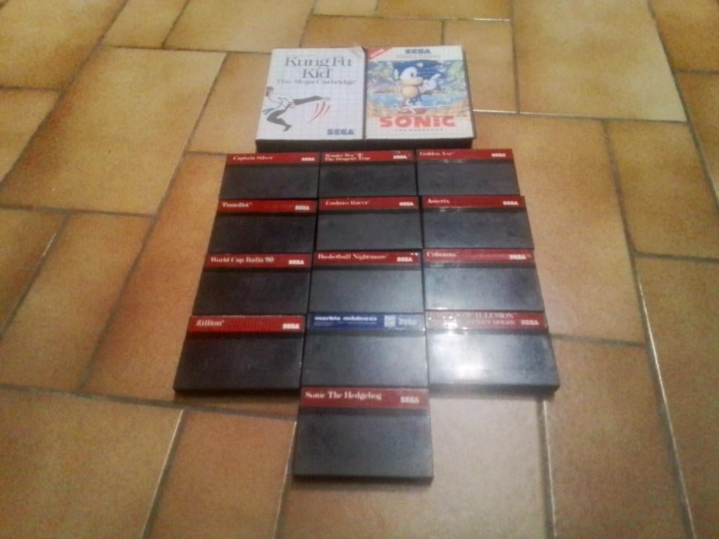 15 jeux sega master system le tout pour 75 euros, Ophalen, Gebruikt, Master System