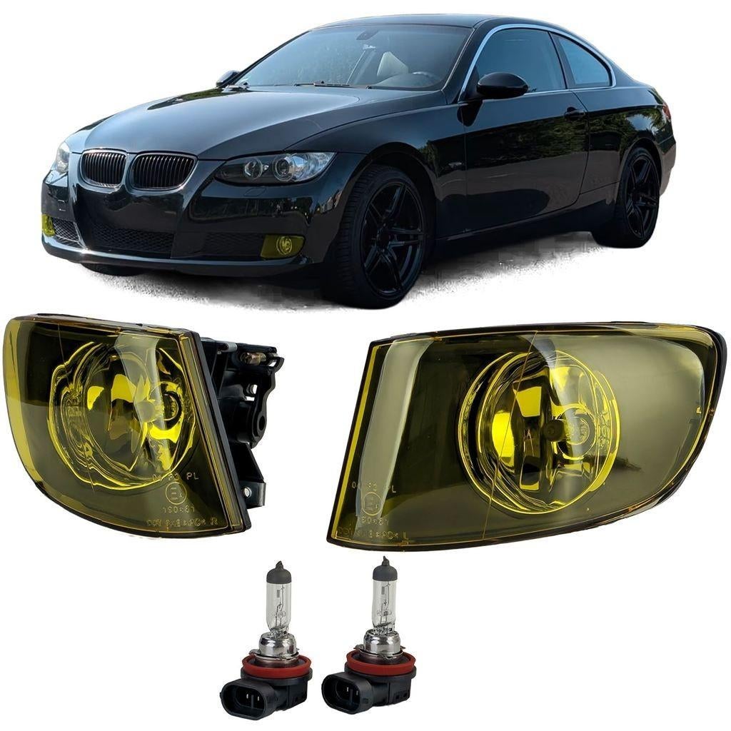 Mistlampen Voor Bmw E92 E93 Coupe en Cabrio Geel Glas, Verzenden