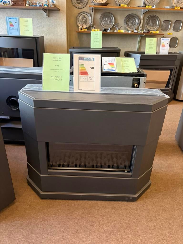 Poêle à gaz puissant – état neuf – prix intéressant, Neuf, Enlèvement, Chauffage à gaz, Autoportant