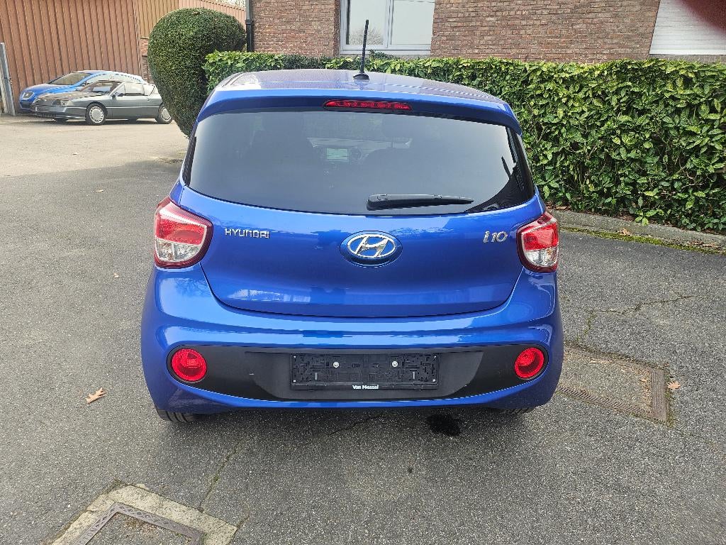 hyundai I10 AUTOMATIQUE, Auto's, Hyundai, Stof, Blauw, Bedrijf, 5 deurs