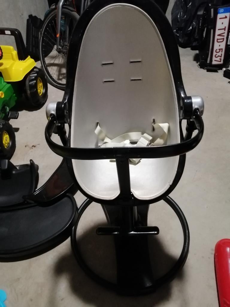 Bloom eetstoel, Kinderen en Baby's, Kinderstoelen, Ophalen, Gebruikt, Meegroeistoel, Gordel(s)