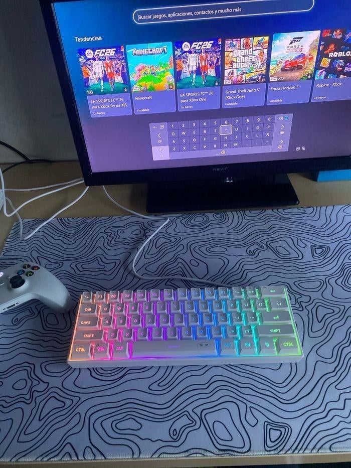 Clavier full white  pas cher, Neuf, Magegee, Qwerty, Filaire