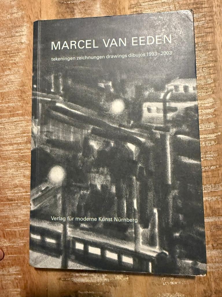 Tekeningen, zeichnungen drawnings - M. van Eeden 1993 - 2003, Boeken, Kunst en Cultuur | Beeldend, Zo goed als nieuw, Grafische vormgeving