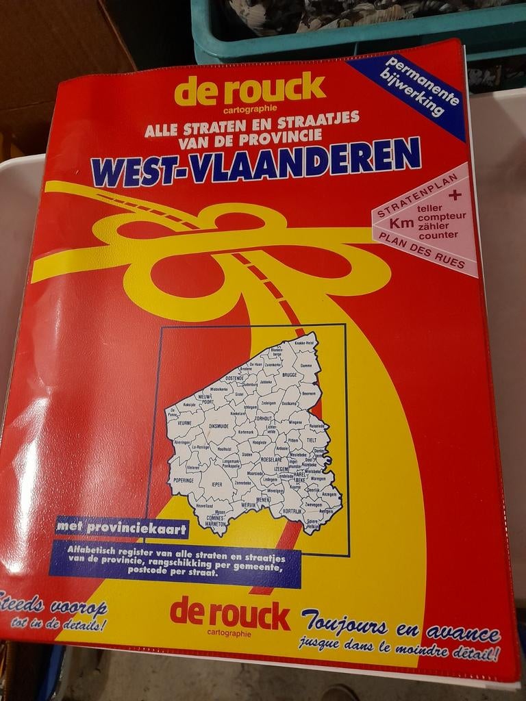 De Rouck West Vlaanderen Cartographie, Boeken, Atlassen en Landkaarten, Ophalen of Verzenden