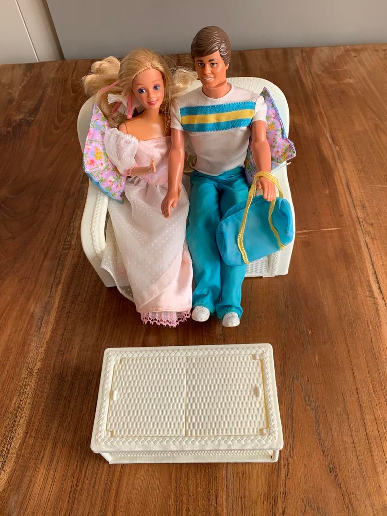 Vintage Barbie Salon, Ophalen, Zo goed als nieuw, Barbie