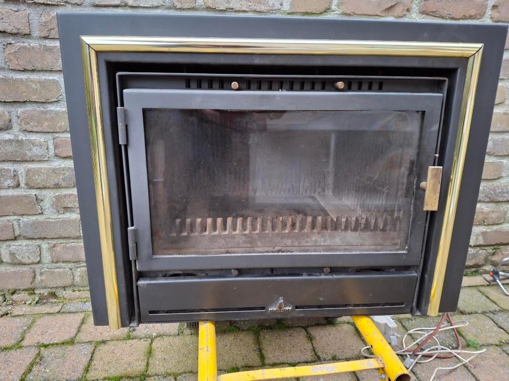 INBOUWHAARD BARBAS, Huis en Inrichting, Ophalen, Gebruikt, Inbouwhaard, Houthaard