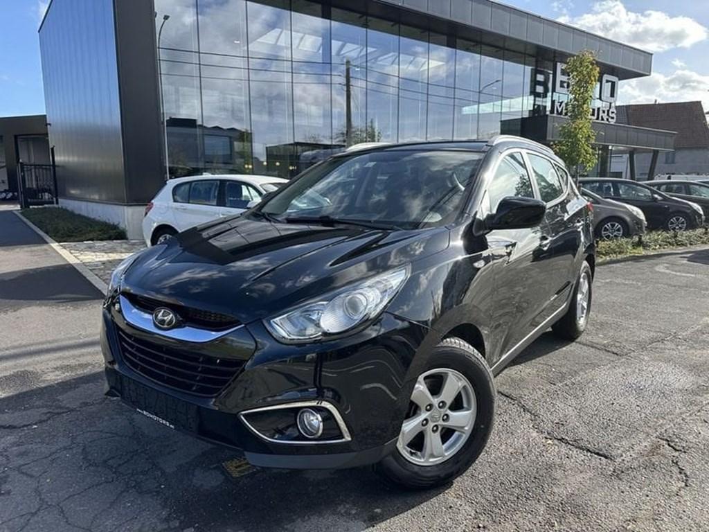 Hyundai ix35 1.6i Gdi UEFA edition 2WD 97135 km ,Trekh,Airc, Auto's, Hyundai, 135 pk, 158 g/km, Zwart, Bedrijf