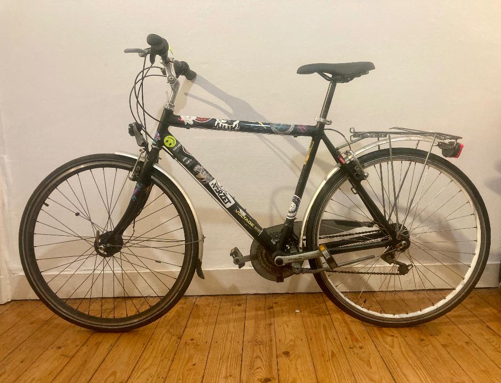 Denver herenfiets maat 52 cm., Fietsen en Brommers, Gebruikt, Versnellingen, 49 tot 53 cm, Ophalen