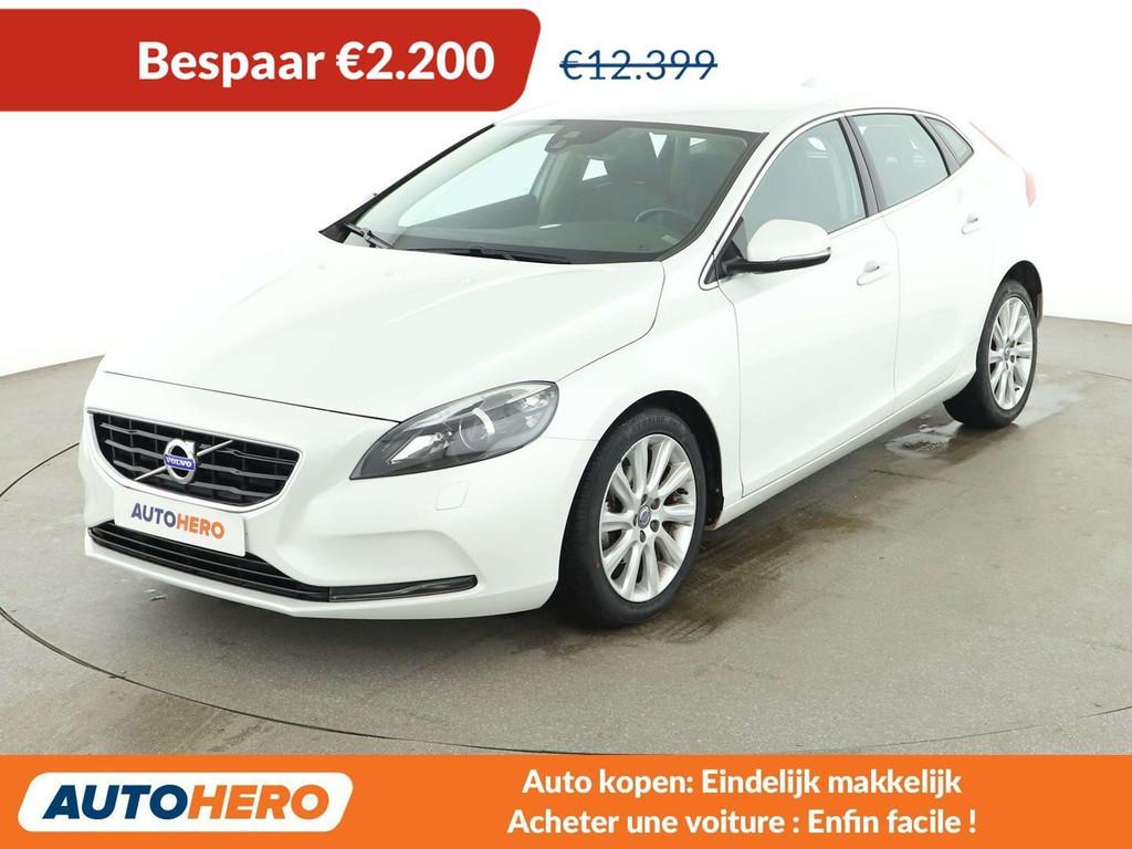 Volvo V40 1.6 D2 Summum (bj 2015), Auto's, Volvo, Voorwielaandrijving, Euro 5, Gebruikt, Leder