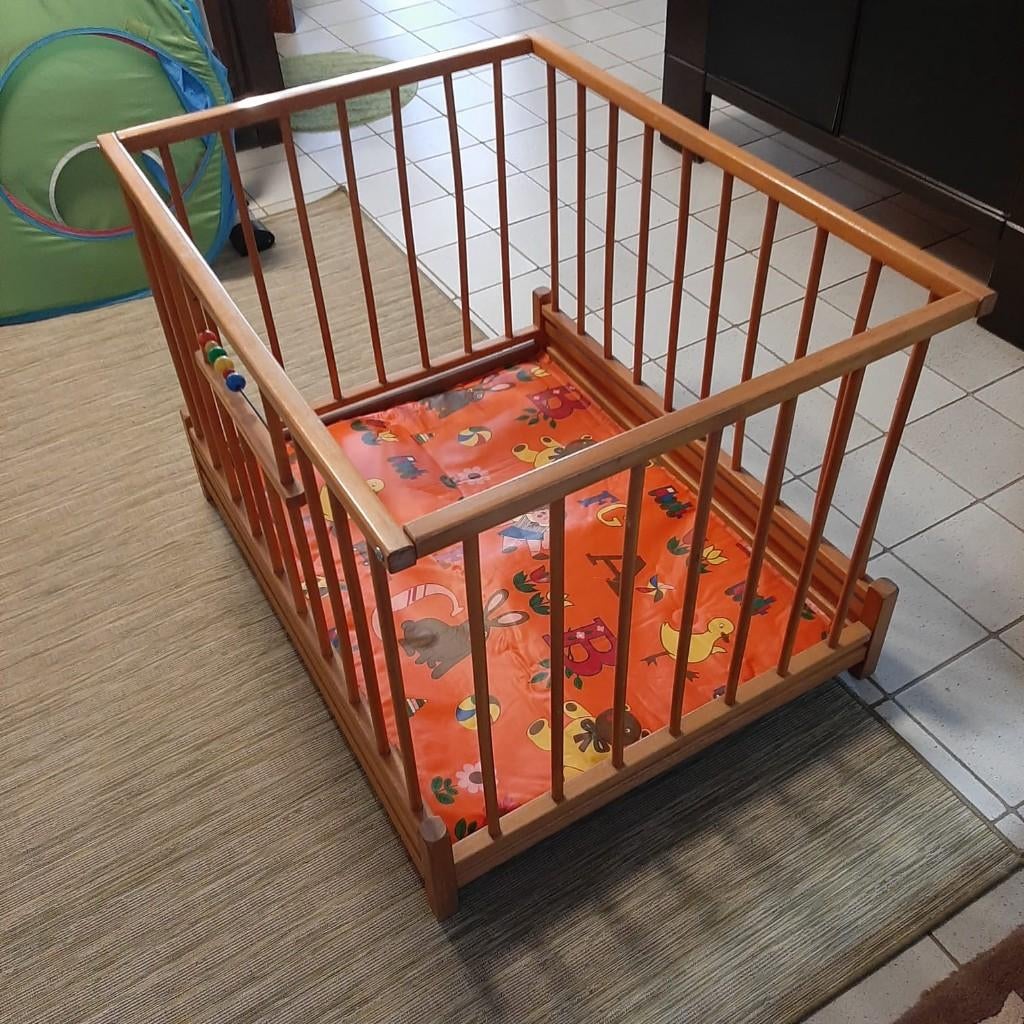 Kinderpark opvouwbaar met matras, Kinderen en Baby's, Ophalen, Gebruikt, Rechthoekig