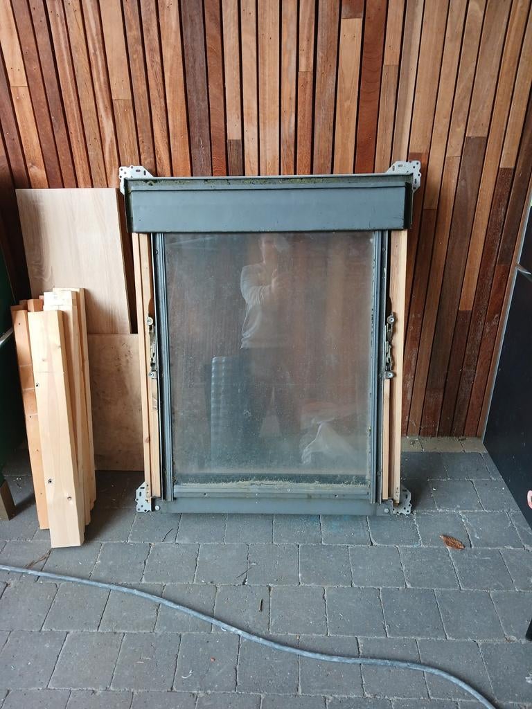 Velux dakraam M04, Double vitrage, Lucarne, Enlèvement, Utilisé