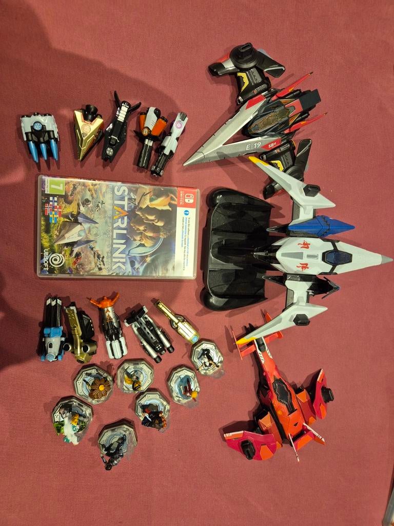 Starlink nintendo switch + groot lot accesoires, Ophalen