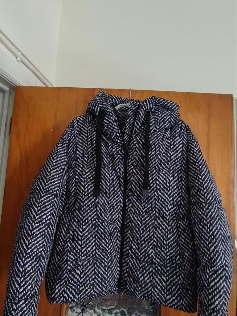 XS jas met capuchon, Kleding | Heren, Jassen | Winter, Ophalen of Verzenden, Gedragen, Maat 46 (S) of kleiner, Zara