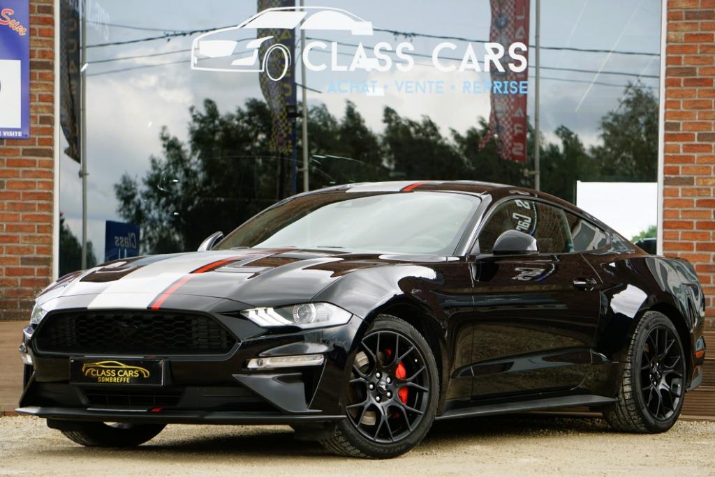 Ford Mustang 2.3 ECOBOOST FACELIFT CARBON COCKPIT NAVI CAMER, Auto's, Ford, 4 zetels, Achterwielaandrijving, Bedrijf, Handgeschakeld