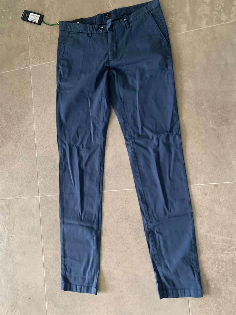 Nieuwe Broek Zilton W34 L36, Blauw, Nieuw, Ophalen of Verzenden, W33 - W34 (confectie 48/50)