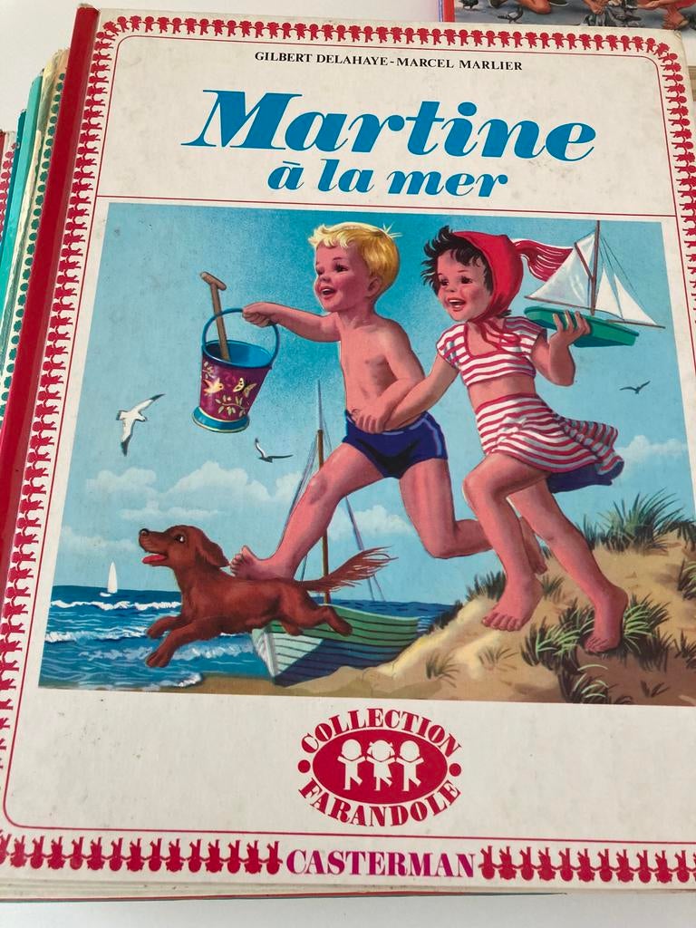 Petite collection livres Martine Vintage, Enlèvement, Utilisé