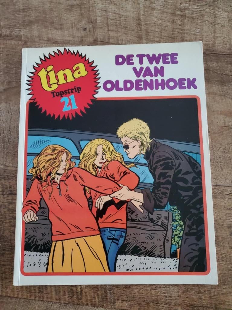 Tina Topstrip 21 , de twee van oldenhoek 1980 1ste druk, Boeken, Eén stripboek, Ophalen of Verzenden, Gelezen