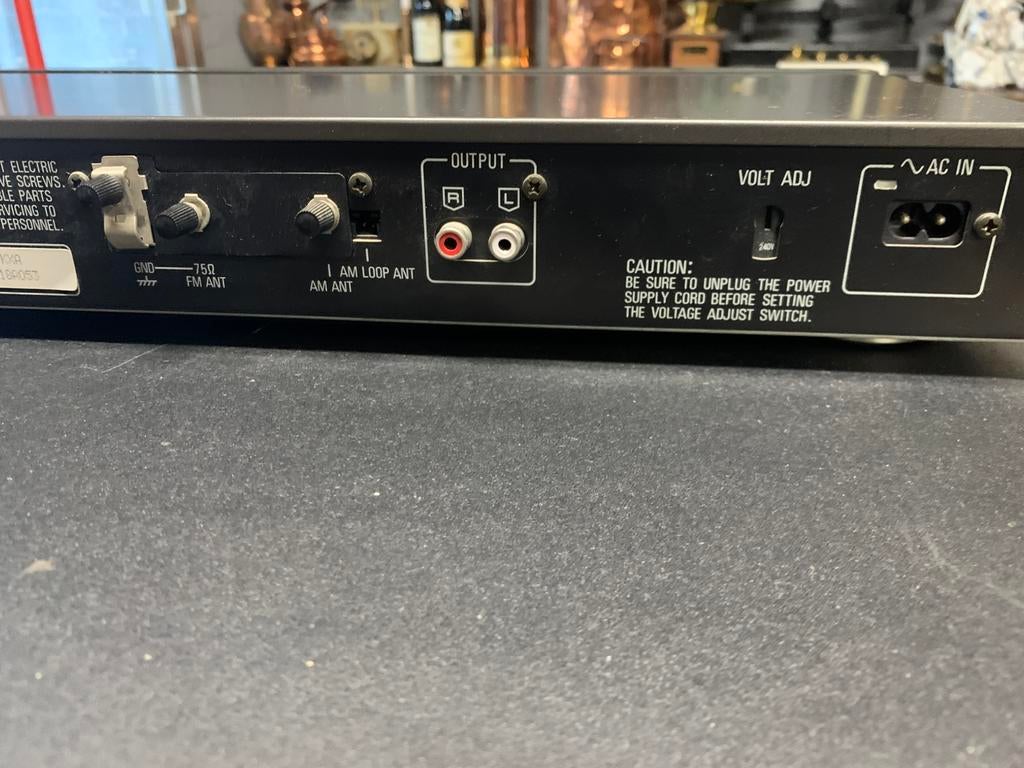 Digitale FM tuner van technics, Ophalen, Gebruikt, Radio