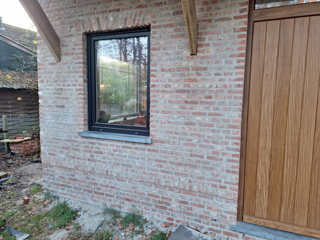 Gevel metselstenen gekuist, Enlèvement, Utilisé