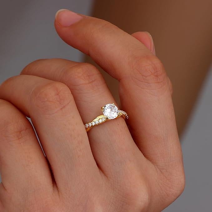 bague en argent pour femme avec zircone | LIVRAISON GRATUITE, Bijoux, Sacs & Beauté, Bagues, Neuf, -, -, Or