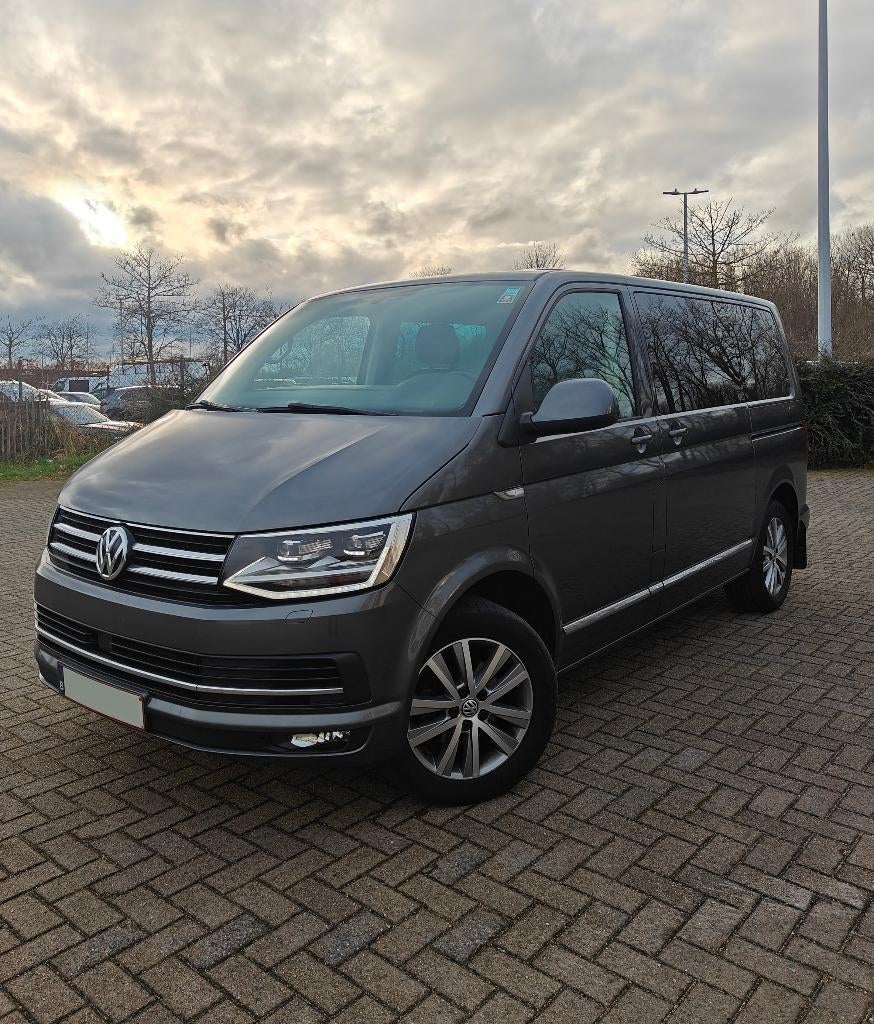 VW Caravelle T6 - TDi 4Motion Highline DSG, Autos, Volkswagen, Cuir, Achat, Noir, 5 portes