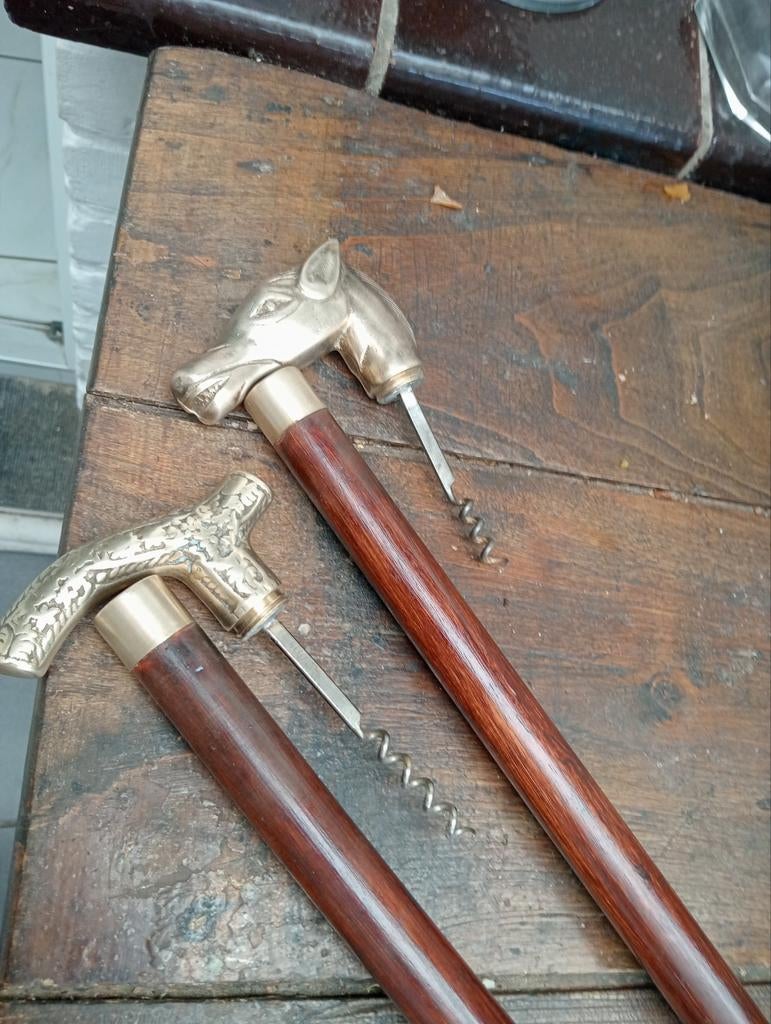 Canne  tire bouchon ( de sommelier), Enlèvement ou Envoi, Comme neuf