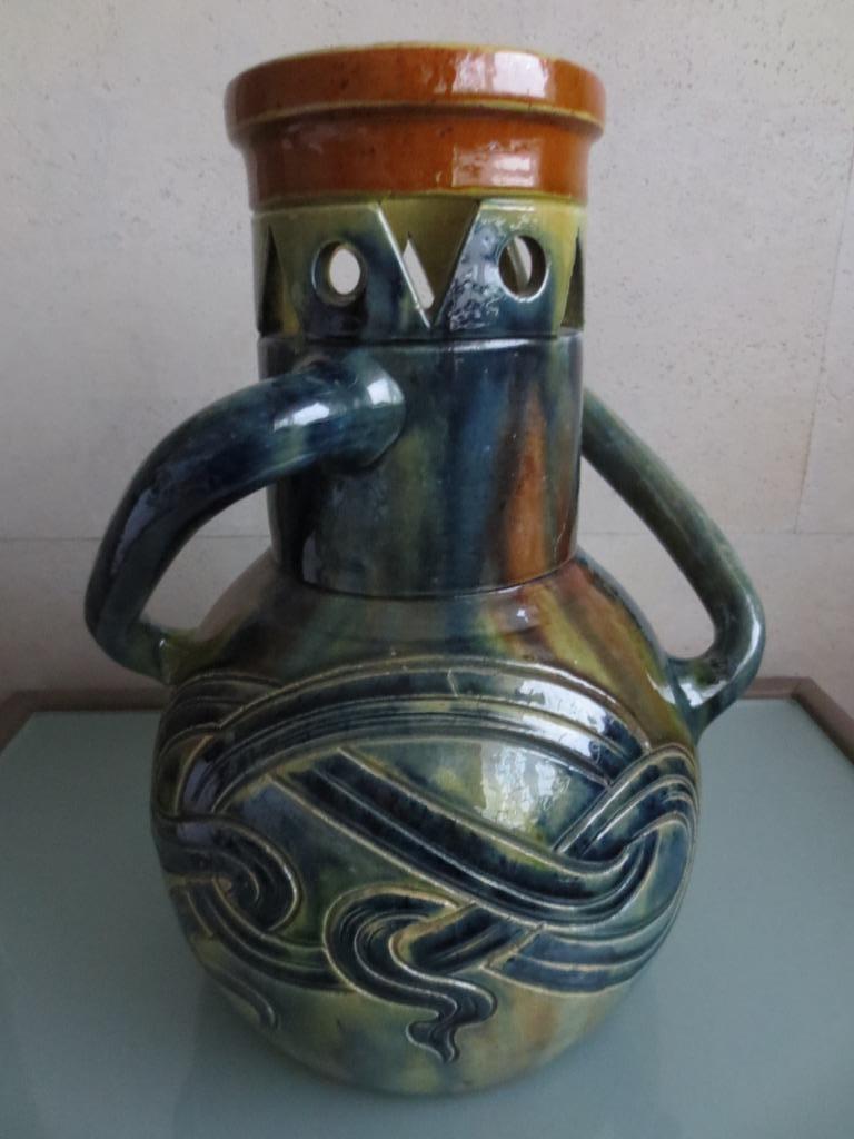 Vaas in Vlaams aardewerk, Ophalen of Verzenden