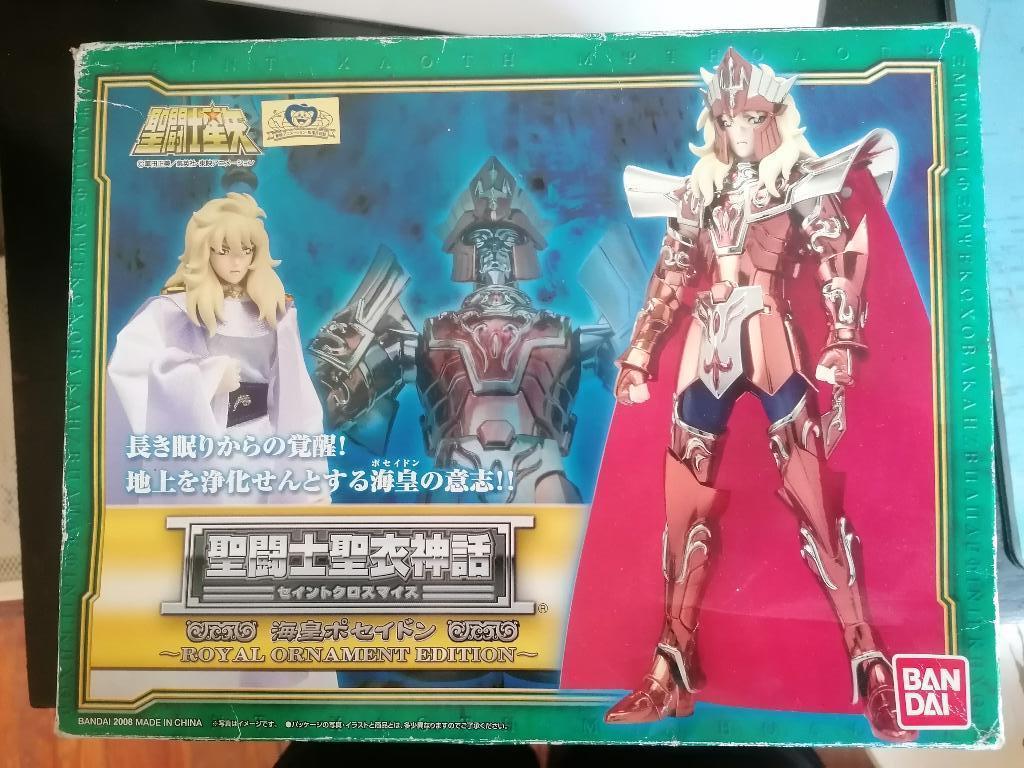 Saint Seiya Myth Cloth - Poseidon Royal Ornament (+ stand), Enlèvement ou Envoi, Comme neuf, Fantasy