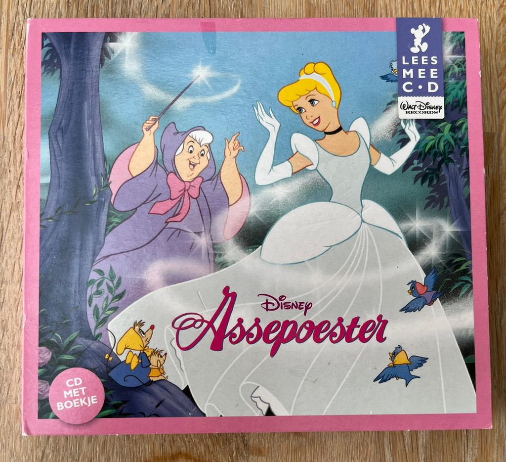 Walt Disney - Assepoester - luisterboek, Boeken, Ophalen of Verzenden, Cd