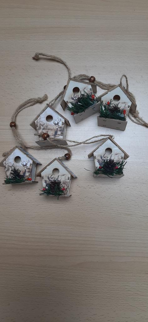 Huisjes kerstboom, Diversen, Kerst, Ophalen of Verzenden, Zo goed als nieuw