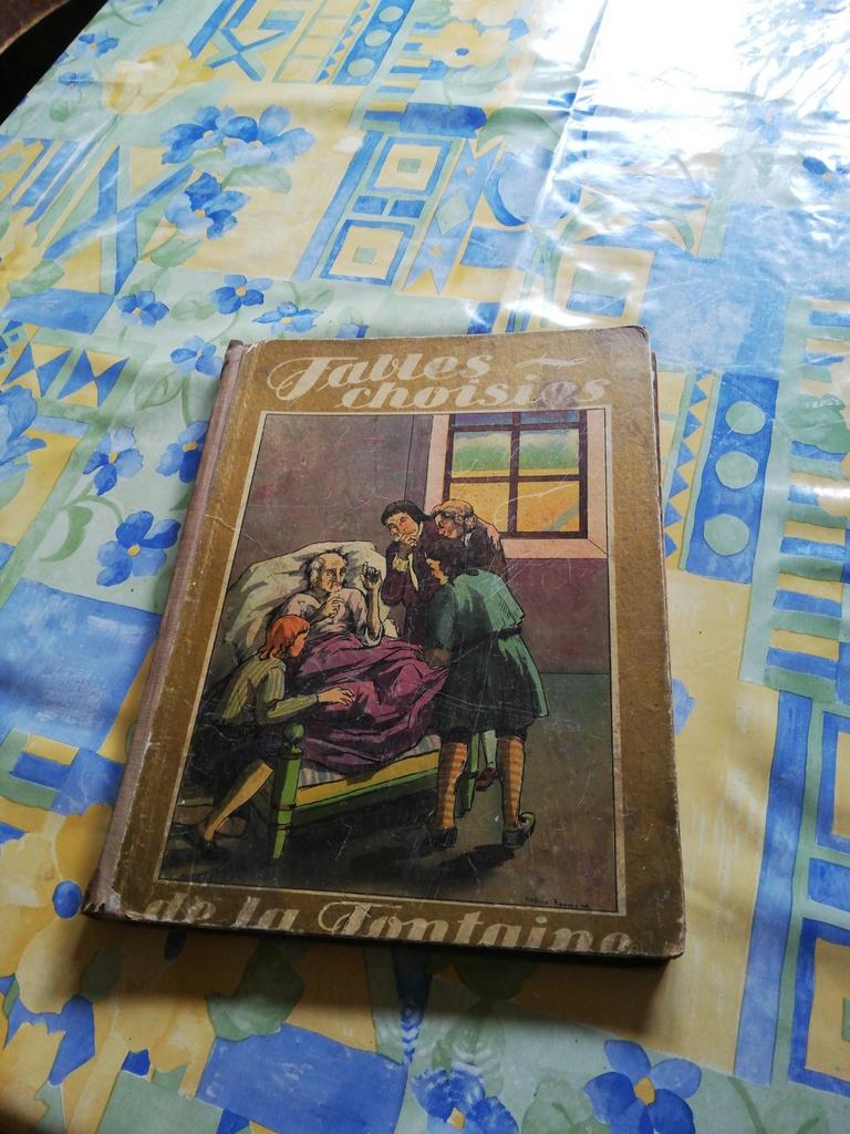 Fables choisies de la Fontaine. Édition années 1930., Ophalen of Verzenden