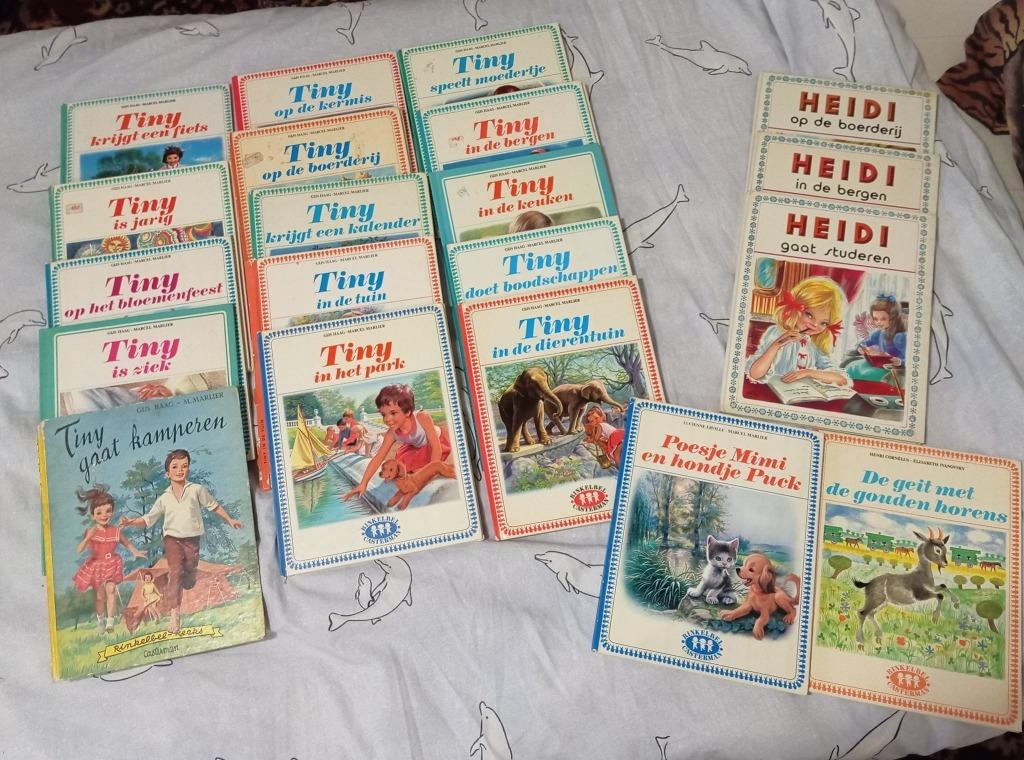 vintage TINY / HEIDI en andere kinderboekjes, Boeken, Verzenden