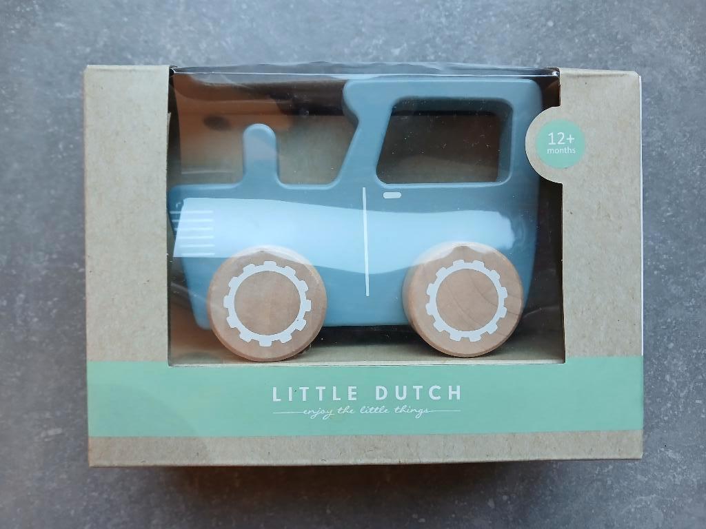 Little dutch houten traktor, Ophalen of Verzenden, Nieuw, Rij- of Hobbelspeelgoed