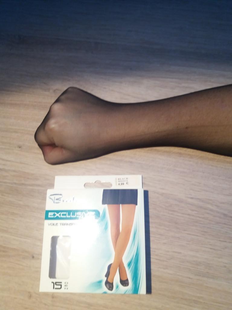 Panty Breitex Exclusive 15den Black S et M - NOUVEAU, Enlèvement ou Envoi, Neuf, Panty