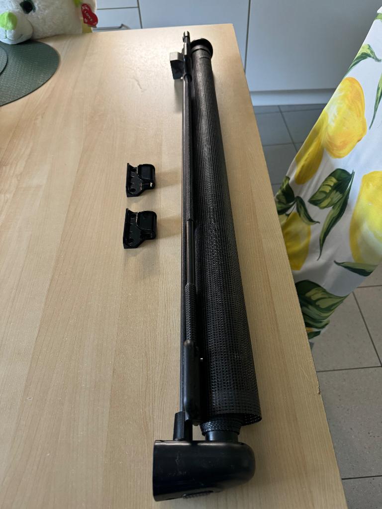 Traphekje, Kinderen en Baby's, Traphekjes, Ophalen, Nieuw, 115 cm of meer, Oprolhekje