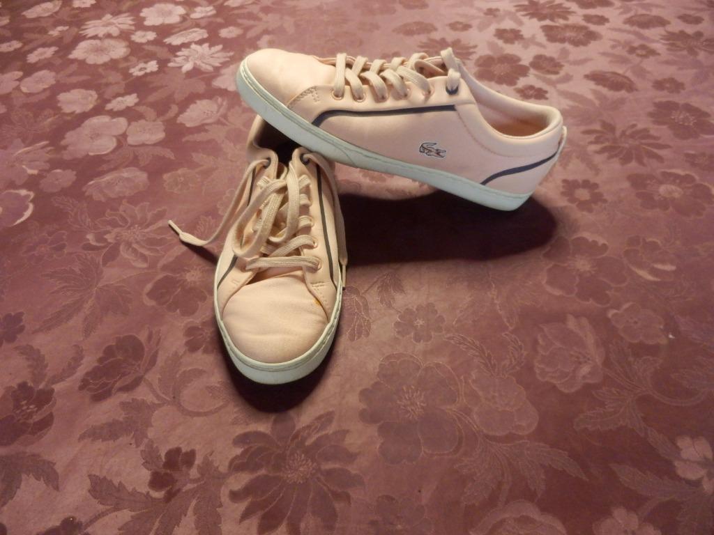 (27) - baskets femme p.39 rose - lacoste -, Enlèvement ou Envoi, Rose, Sneakers et Baskets, Comme neuf