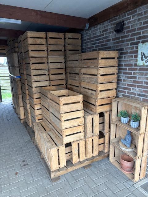 houten kratten, Doe-het-zelf en Bouw, Kratten en Dozen, Ophalen, Zo goed als nieuw, Krat
