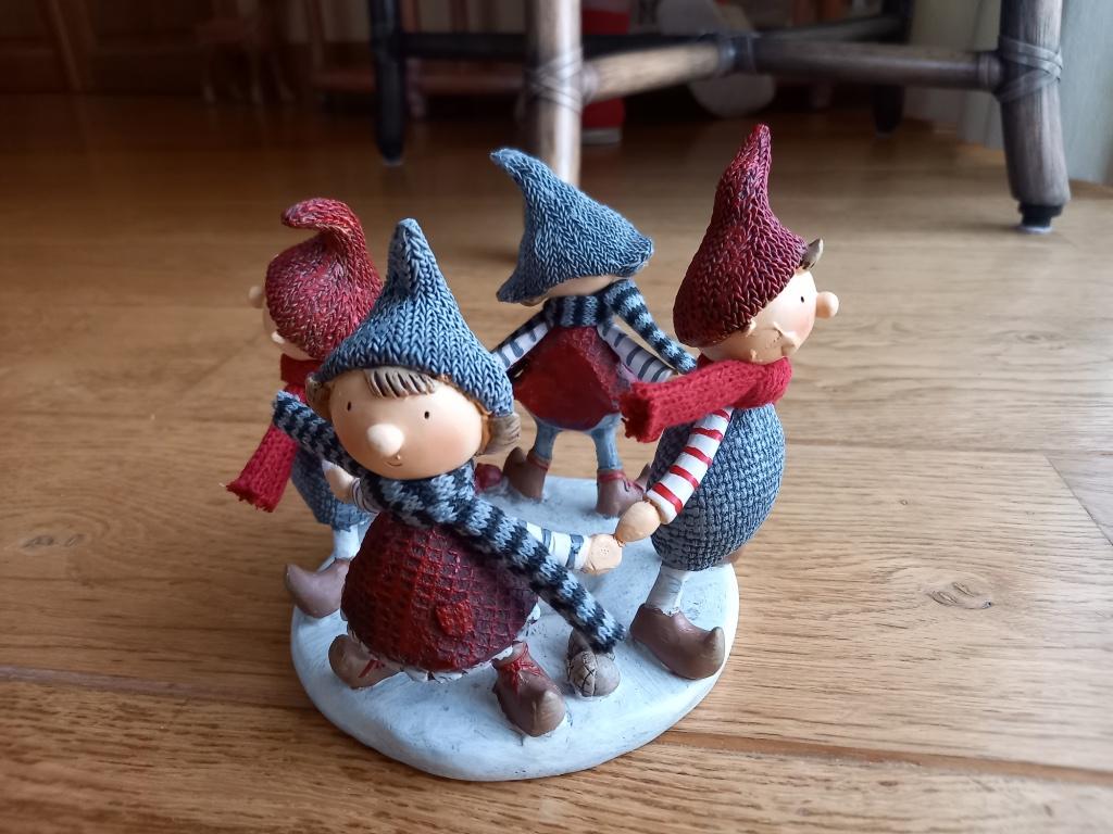 SIA theelicht met kerstfiguren, Diversen, Kerst, Ophalen of Verzenden, Zo goed als nieuw