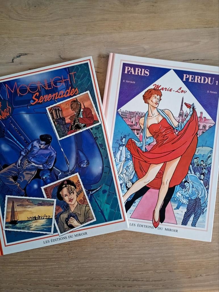 Lot 2 BD Warnauts - Editions du Miroir EO TBE, Livres, Plusieurs BD, Enlèvement ou Envoi, Comme neuf