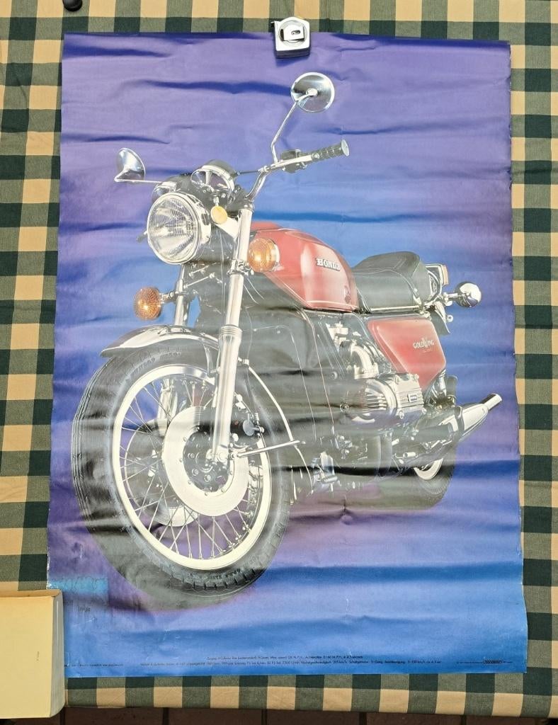 Goldwing GL 1000 Poster 70X100, Enlèvement, Utilisé
