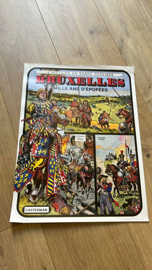 Affiche Franz Bruxelles 1979, Collections, Enlèvement ou Envoi, Comme neuf