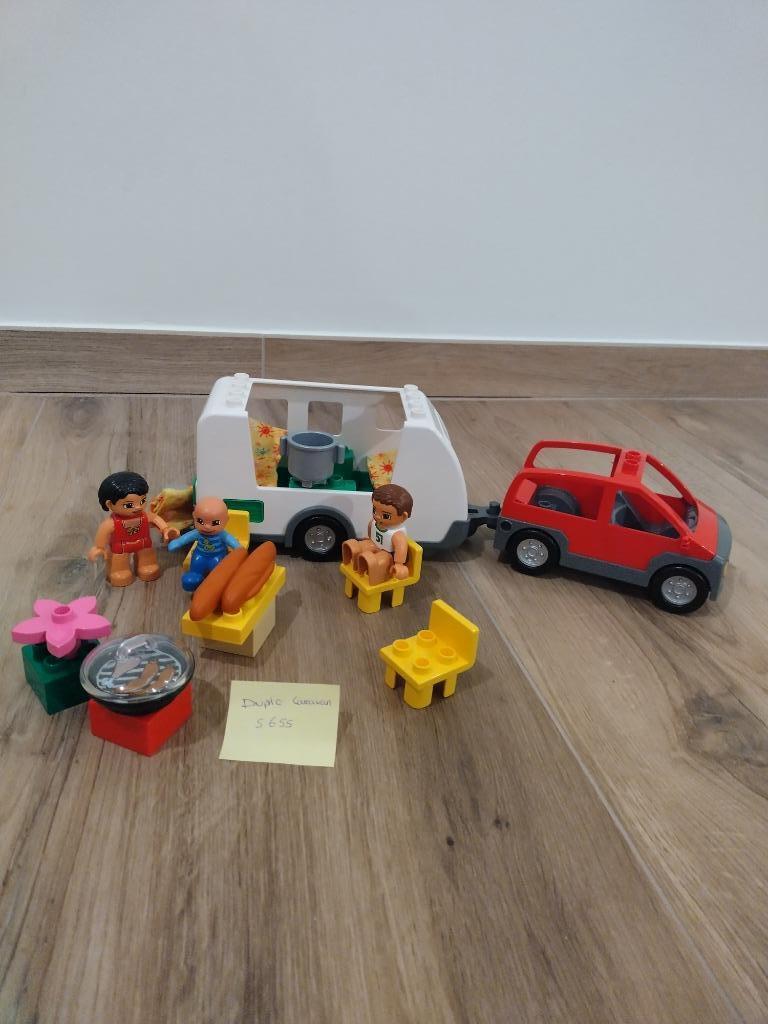 Duplo caravan 5655, Ophalen of Verzenden, Zo goed als nieuw, Complete set, Duplo