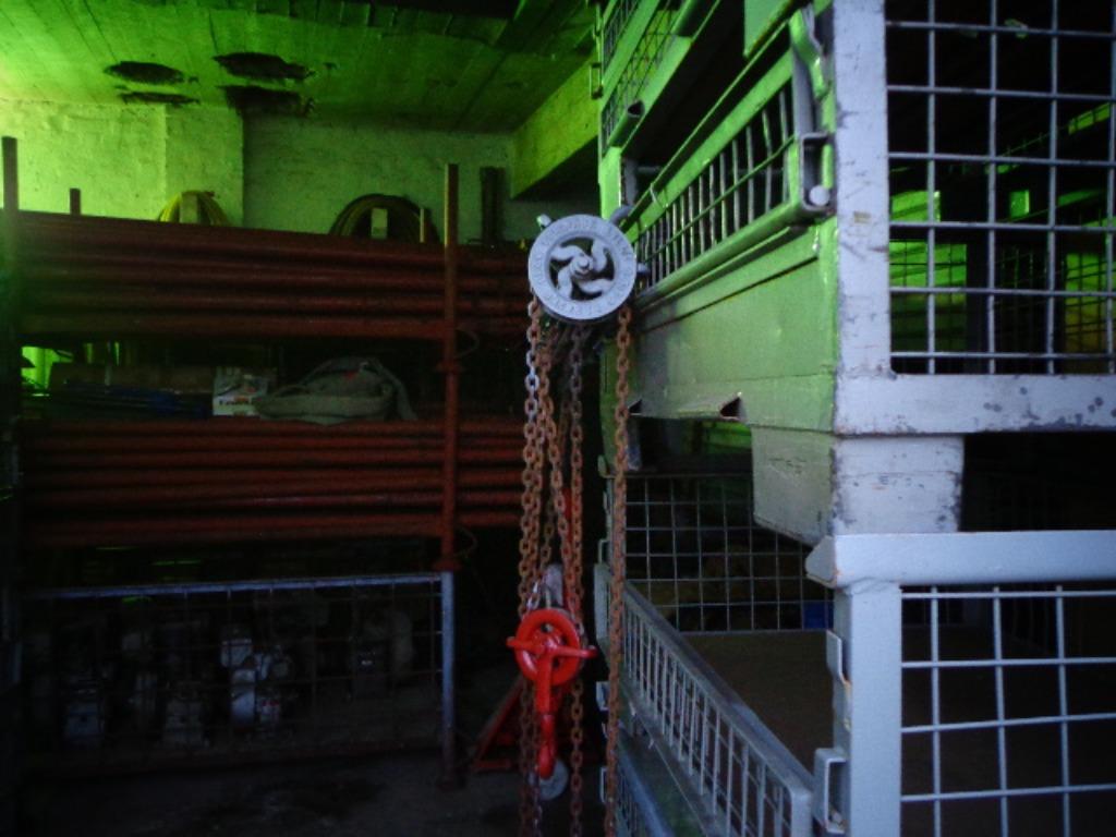 takel-handlier-palang, Ophalen, Gebruikt