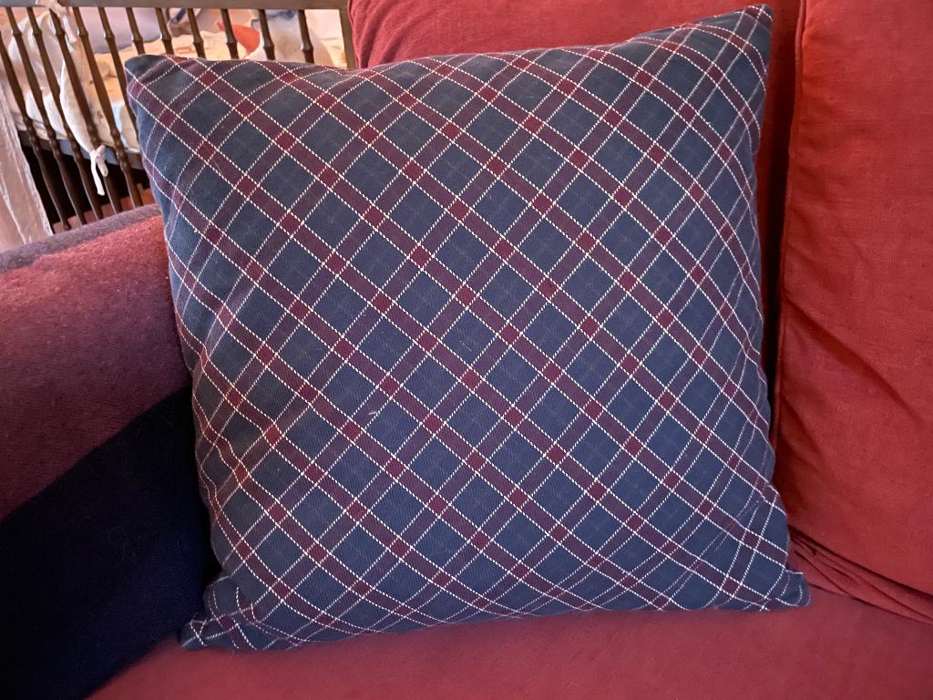 Sierkussens Ikea, Maison & Meubles, Accessoires pour la Maison | Coussins, Comme neuf, Bleu, Carré, Enlèvement ou Envoi