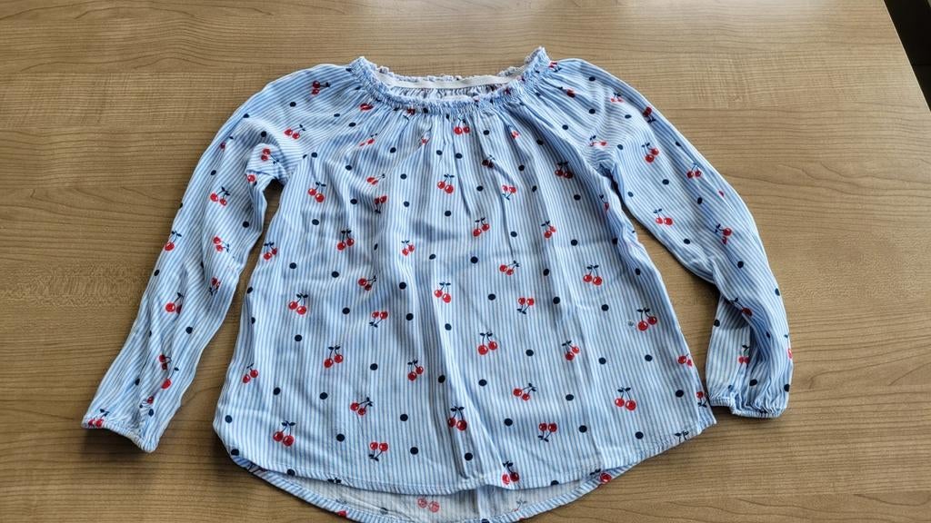 Chemisier bleu Bel & Bo taille 140, Enfants & Bébés, Bel&Bo, Enlèvement ou Envoi, Chemise ou À manches longues, Comme neuf