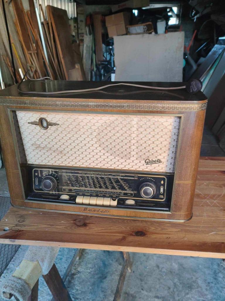 GRAETZ 4R 217 - Buisradio - Te reviseren, Ophalen of Verzenden, Niet werkend, Radio