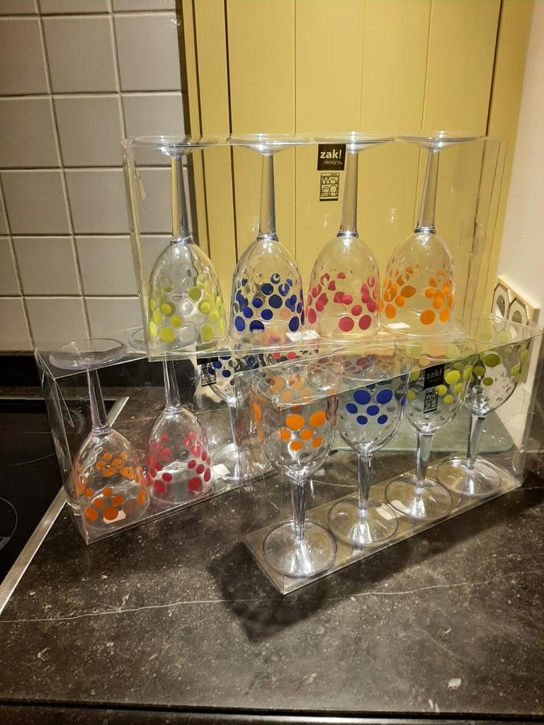 12 nieuwe drinkglazen zak designs, Enlèvement