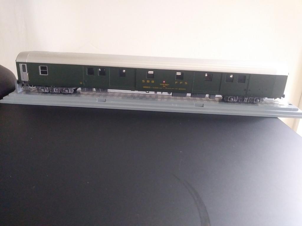 Jouef 574900 fourgon suisse, Hobby & Loisirs créatifs, Trains miniatures | HO, Enlèvement ou Envoi, Jouef